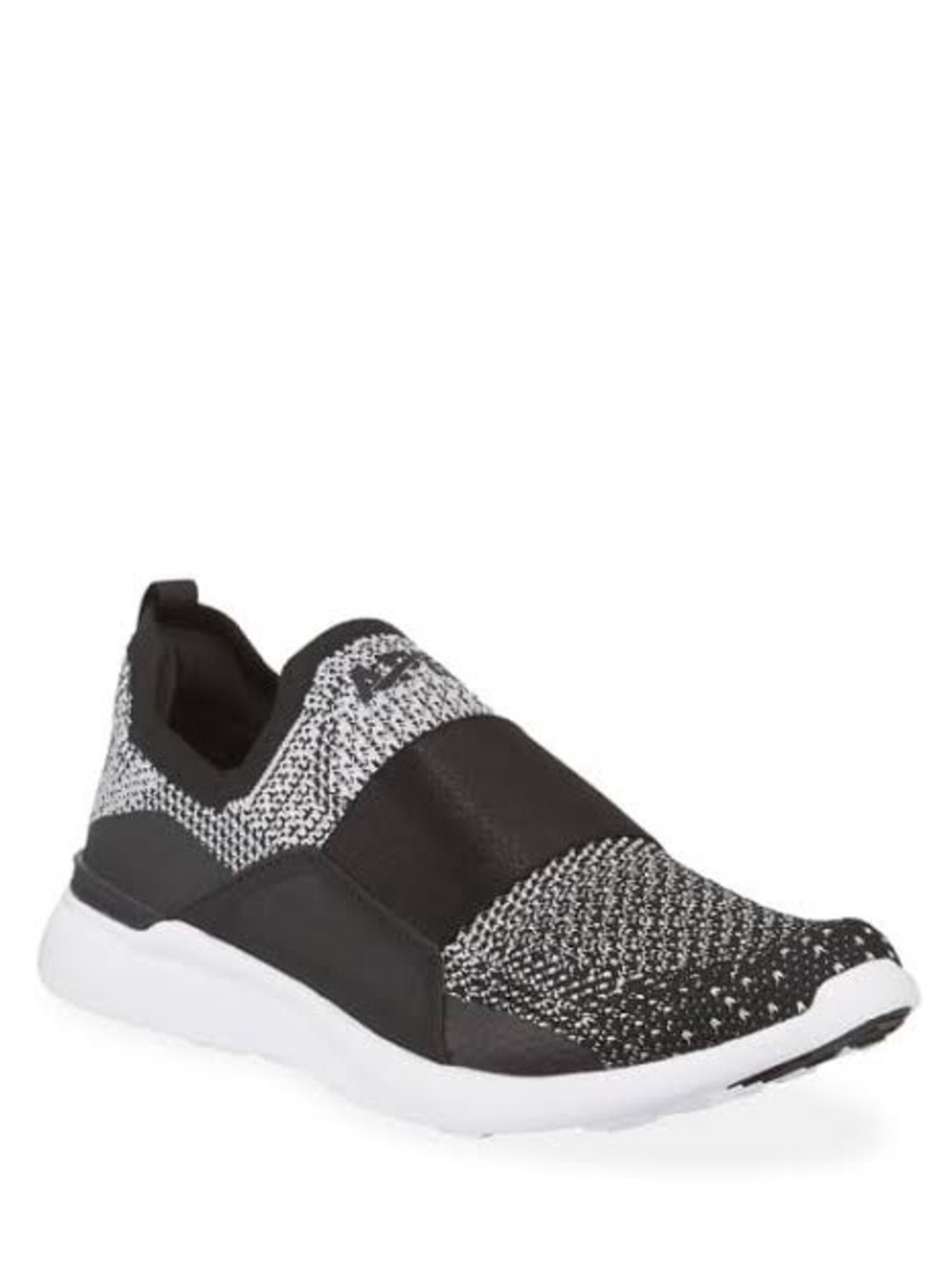 APL TECHLOOM BLISS Luxury Shoe/Sneaker in Black/Metallic Silver/White Size 7.5